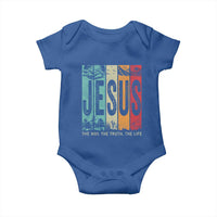Jesus The Way The Truth The Life Baby Onesie Christian Worship - Wonder Print Shop
