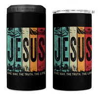 Jesus The Way The Truth The Life 4 in 1 Can Cooler Tumbler Christian Worship - Wonder Print Shop