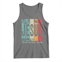 Jesus The Way The Truth The Life Tank Top Christian Worship - Wonder Print Shop