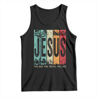Jesus The Way The Truth The Life Tank Top Christian Worship - Wonder Print Shop