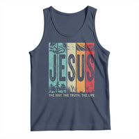 Jesus The Way The Truth The Life Tank Top Christian Worship - Wonder Print Shop