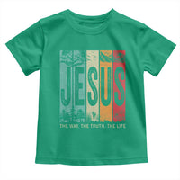 Jesus The Way The Truth The Life Toddler T Shirt Christian Worship - Wonder Print Shop