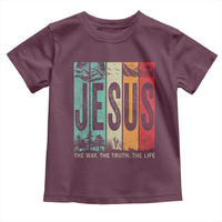 Jesus The Way The Truth The Life Toddler T Shirt Christian Worship - Wonder Print Shop