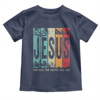 Jesus The Way The Truth The Life Toddler T Shirt Christian Worship - Wonder Print Shop