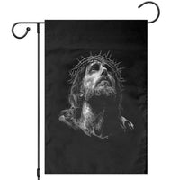 Jesus Christ Religious Christian Faith Crown Of Thorns Garden Flag - Wonder Print Shop