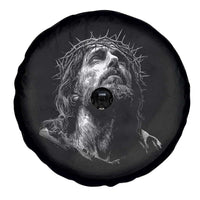 Jesus Christ Religious Christian Faith Crown Of Thorns Spare Tire Cover - Wonder Print Shop