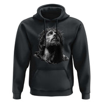 Jesus Christ Religious Christian Faith Crown Of Thorns Hoodie - Wonder Print Shop