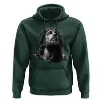 Jesus Christ Religious Christian Faith Crown Of Thorns Hoodie - Wonder Print Shop