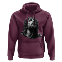 Jesus Christ Religious Christian Faith Crown Of Thorns Hoodie - Wonder Print Shop
