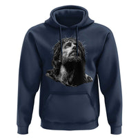Jesus Christ Religious Christian Faith Crown Of Thorns Hoodie - Wonder Print Shop