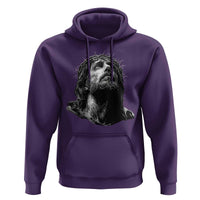 Jesus Christ Religious Christian Faith Crown Of Thorns Hoodie - Wonder Print Shop
