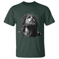 Jesus Christ Religious Christian Faith Crown Of Thorns T Shirt - Wonder Print Shop