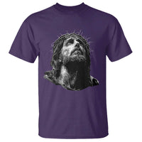 Jesus Christ Religious Christian Faith Crown Of Thorns T Shirt - Wonder Print Shop