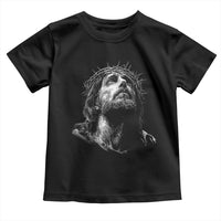 Jesus Christ Religious Christian Faith Crown Of Thorns Toddler T Shirt - Wonder Print Shop