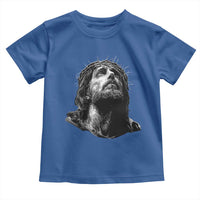 Jesus Christ Religious Christian Faith Crown Of Thorns Toddler T Shirt - Wonder Print Shop