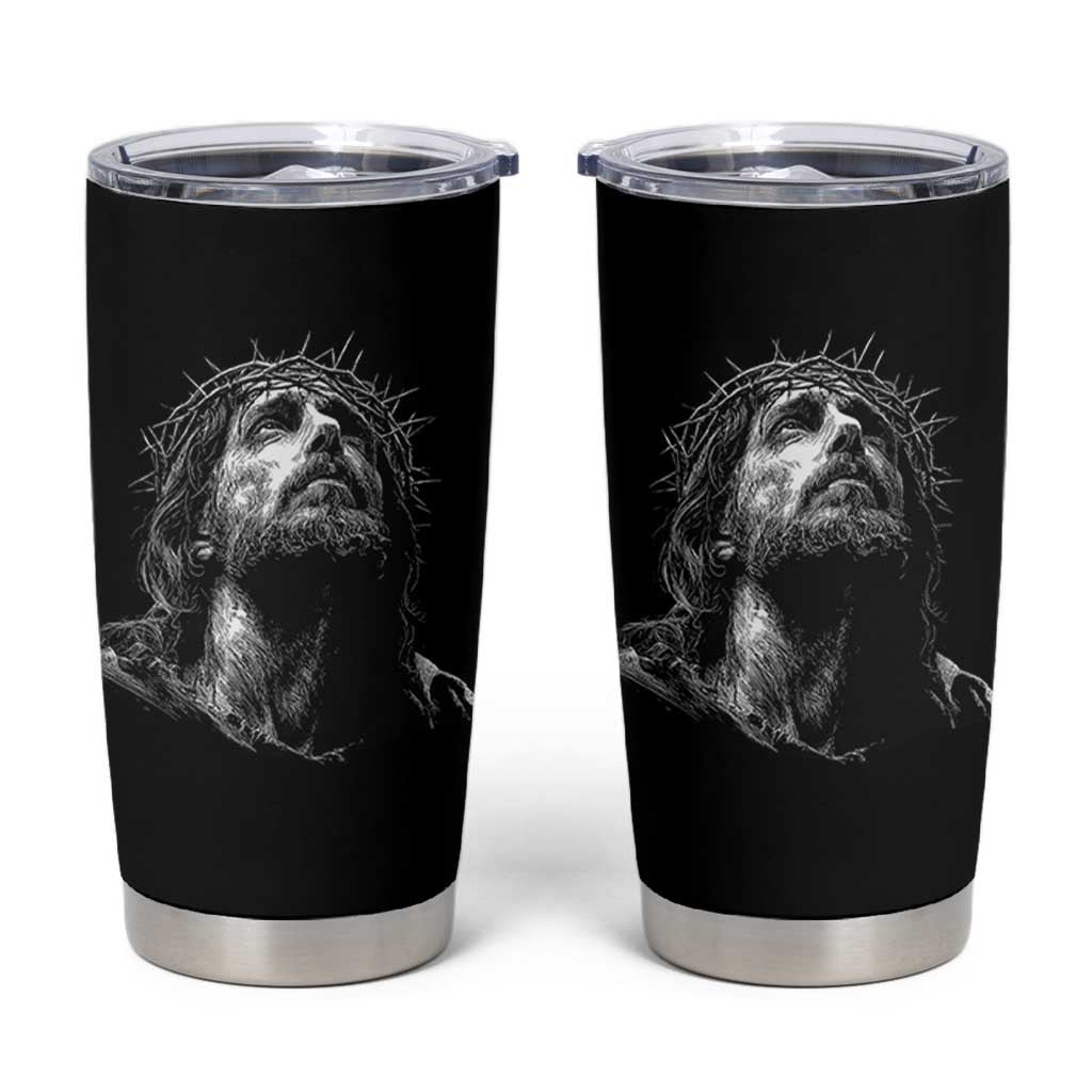 Jesus Christ Religious Christian Faith Crown Of Thorns Tumbler Cup - Wonder Print Shop