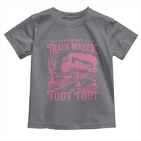 Funny I Am Not Always A Train Wreck Just Kidding Toot Toot Toddler T Shirt Pink Train - Wonder Print Shop