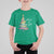 Christmas T Shirt For Kid Merry And Bright Colorful Xmas Tree - Wonder Print Shop