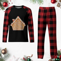 Funny Xmas Cookie Baking Plaid Pajama Set It's Beginning To Taste A Lot Like Xmas Gingerbread House - Wonder Print Shop