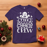 Funny The Cookie Crew T Shirt Christmas Baking Team Gingerbread - Wonder Print Shop