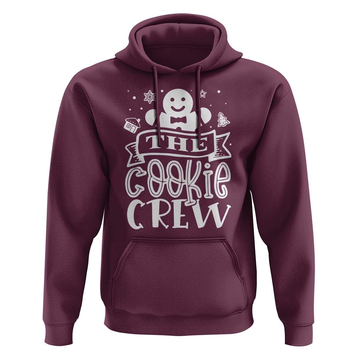 Funny The Cookie Crew Hoodie Christmas Baking Team Gingerbread