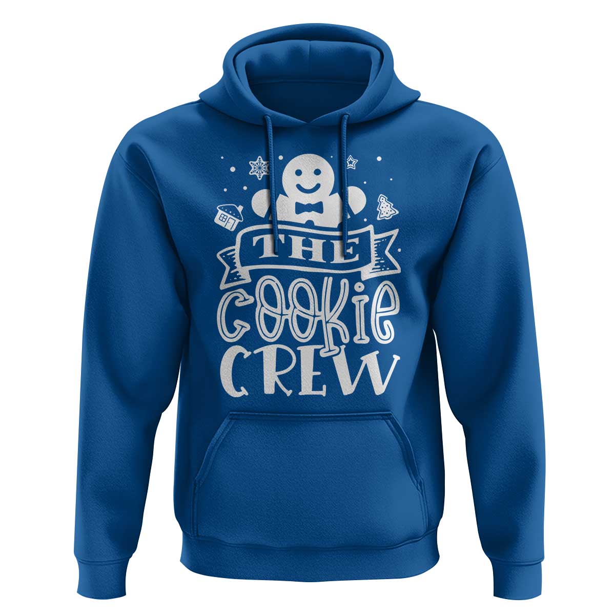 Funny The Cookie Crew Hoodie Christmas Baking Team Gingerbread