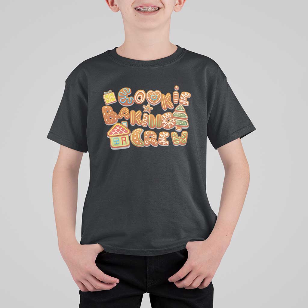 Funny Christmas Baking T Shirt For Kid Cookie Baking Crew Family Matching - Wonder Print Shop