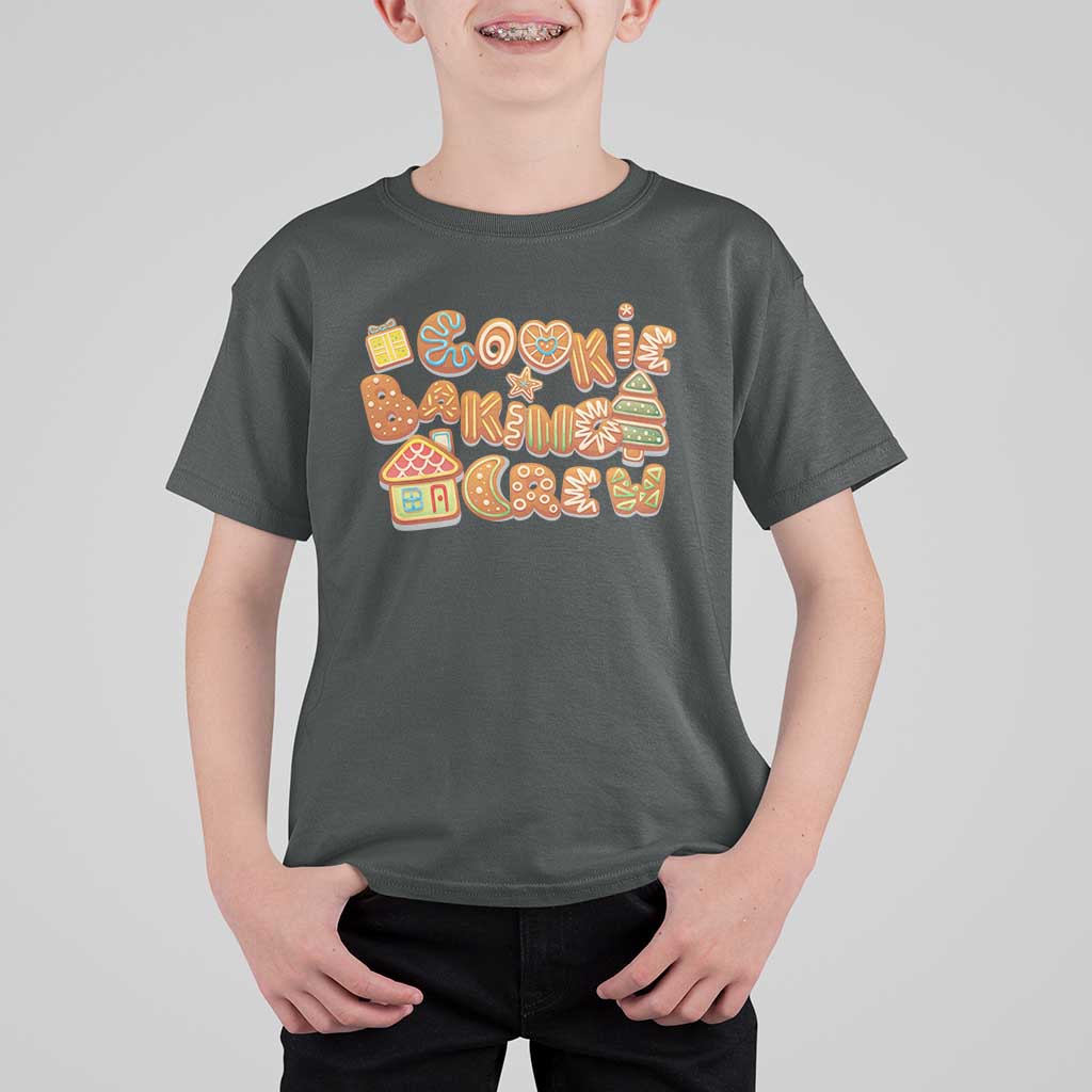 Funny Christmas Baking T Shirt For Kid Cookie Baking Crew Family Matching - Wonder Print Shop