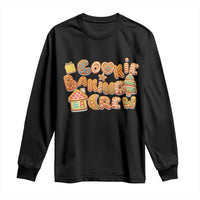 Funny Christmas Baking Long Sleeve Shirt Cookie Baking Crew Family Matching