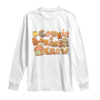 Funny Christmas Baking Long Sleeve Shirt Cookie Baking Crew Family Matching