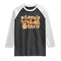 Funny Christmas Baking Raglan Shirt Cookie Baking Crew Family Matching - Wonder Print Shop