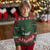 Funny Moo Deng Xmas Ugly Christmas Sweater What Santa Cute Hippo Zoo Meme Baby Pygmy Xmas Tree - Wonder Print Shop