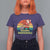 Funny Moo Deng Christmas T Shirt For Women Become Ungovernable Xmas Santa - Wonder Print Shop
