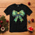 Funny Christmas Coquette T Shirt Green Xmas Tree Bow - Wonder Print Shop