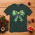 Funny Christmas Coquette T Shirt Green Xmas Tree Bow - Wonder Print Shop
