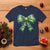Funny Christmas Coquette T Shirt Green Xmas Tree Bow - Wonder Print Shop