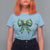 Funny Christmas Coquette T Shirt For Women Green Xmas Tree Bow - Wonder Print Shop