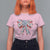 Funny Toile Folk Art Scandinavian Coquette Bow Christmas T Shirt For Women - Wonder Print Shop