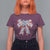 Funny Toile Folk Art Scandinavian Coquette Bow Christmas T Shirt For Women - Wonder Print Shop