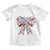 Funny Toile Folk Art Scandinavian Coquette Bow Christmas Toddler T Shirt
