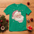 Christmas Coquette Pink Santa Bow T Shirt - Wonder Print Shop