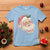 Christmas Coquette Pink Santa Bow T Shirt - Wonder Print Shop