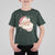 Christmas Coquette Pink Santa Bow T Shirt For Kid - Wonder Print Shop