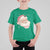 Christmas Coquette Pink Santa Bow T Shirt For Kid - Wonder Print Shop