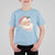 Christmas Coquette Pink Santa Bow T Shirt For Kid - Wonder Print Shop