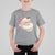Christmas Coquette Pink Santa Bow T Shirt For Kid - Wonder Print Shop