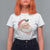 Christmas Coquette Pink Santa Bow T Shirt For Women - Wonder Print Shop