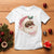Christmas Coquette Pink Black Santa Bow T Shirt - Wonder Print Shop