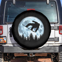 Snowboard Moon Snowboarding Winter Sports Spare Tire Cover - Wonder Print Shop