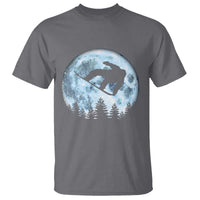 Snowboard Moon Snowboarding Winter Sports T Shirt - Wonder Print Shop